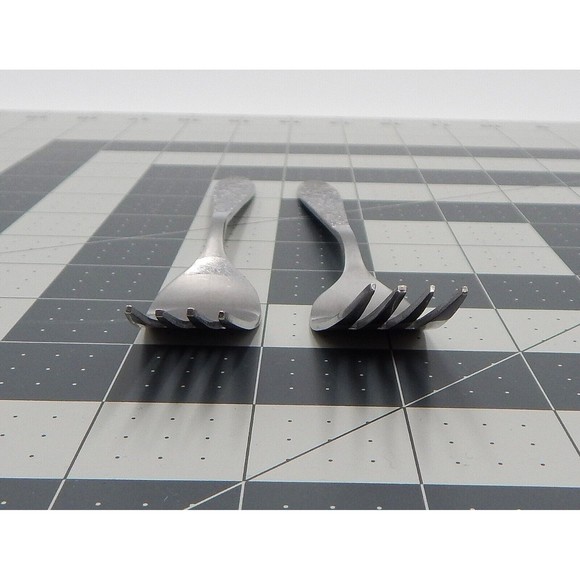 Stanley Roberts Rose Royale Stainless Steel Knives Forks Taiwan Lot of 6 - Picture 9 of 9